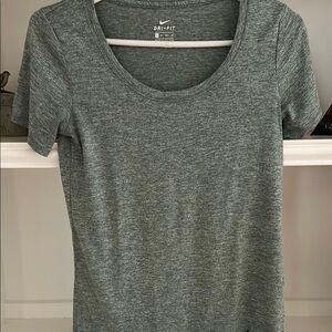 Nike Women's Gray Dri-FIT Top #79